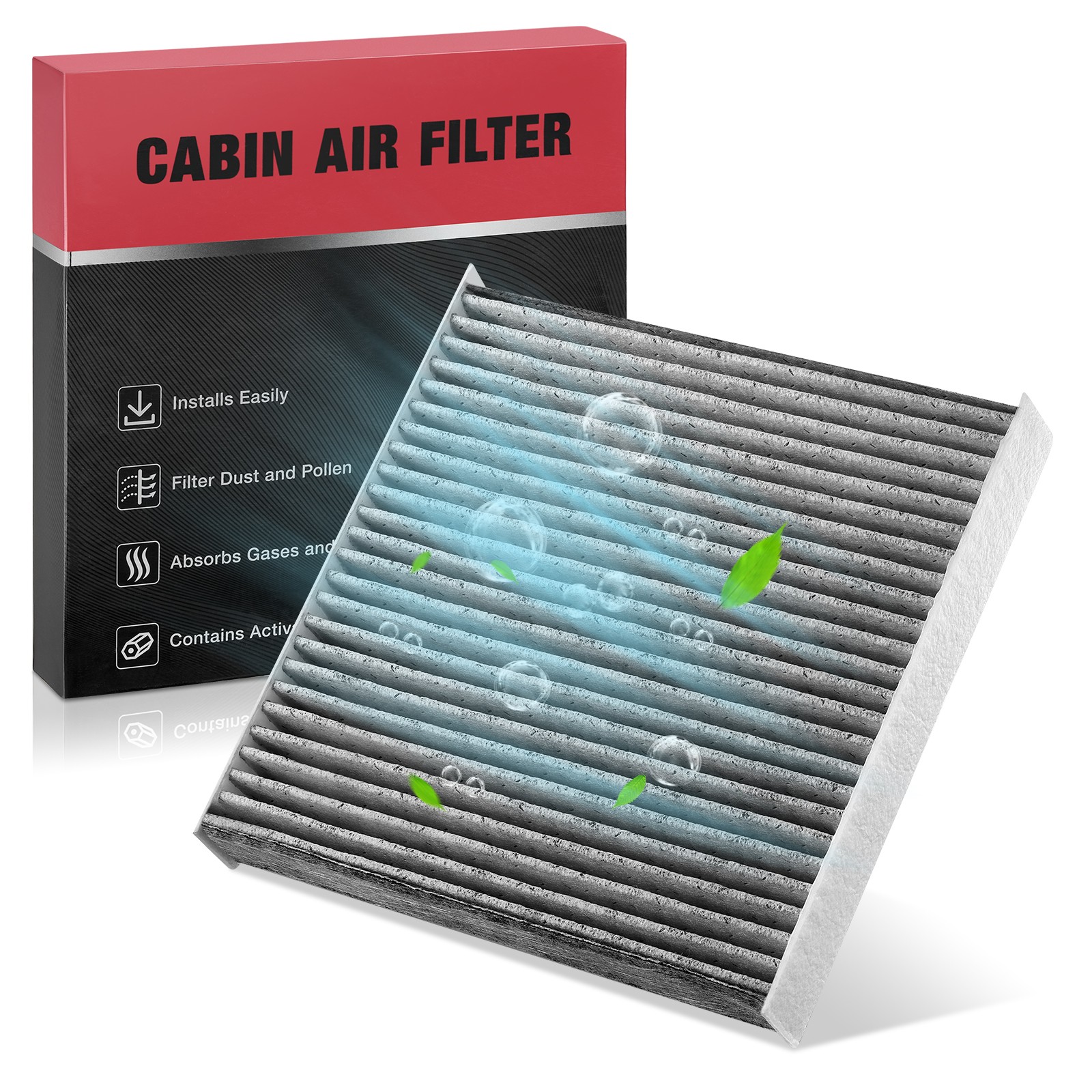Activated Carbon Cabin Air Filter For 2017-2026 Honda CR-V 1.5L/2.4L C36080