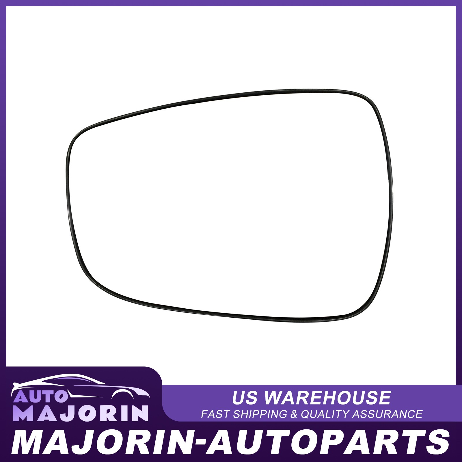 Driver LH Non-Heated Side View Mirror Glass Fits 2011-16 HYUNDAI ELANTRA