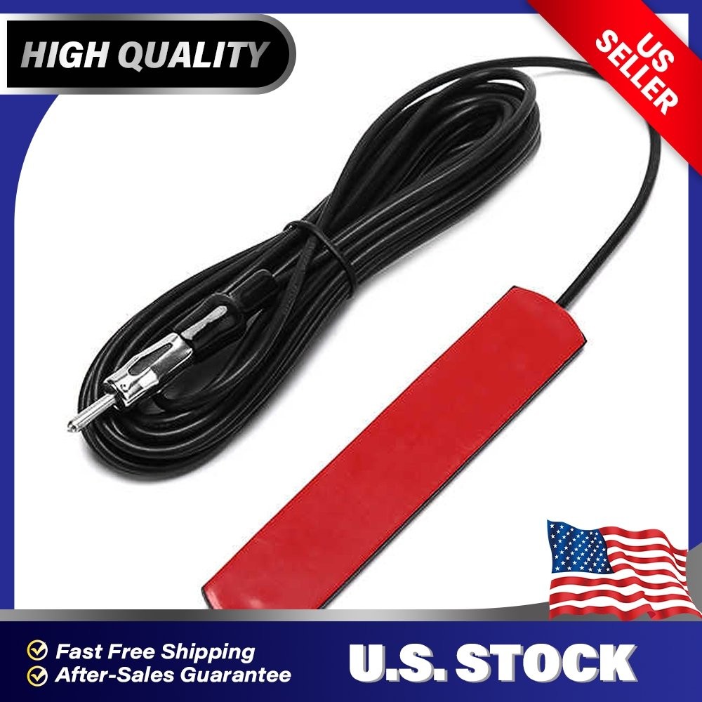 10Ft Universal Antenna Extension Cable AM/FM Radio Antenna Extension Cable Black