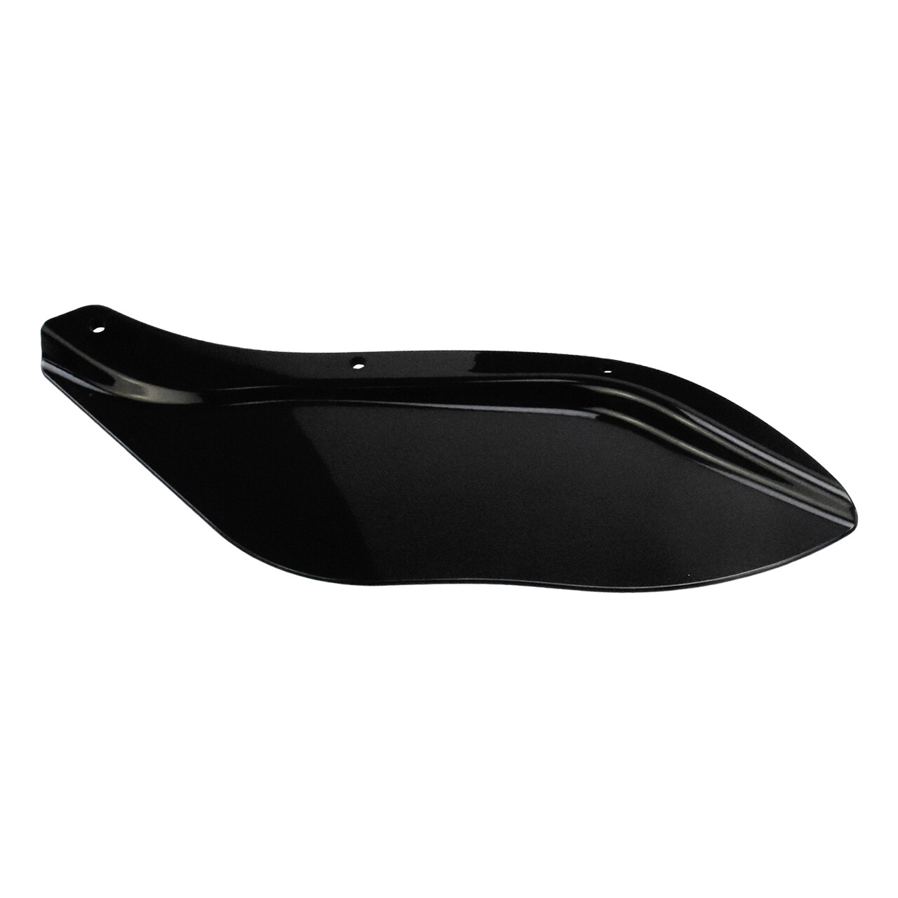 Black Fairing Windshield Side Wing Air Deflector Fit For Harley Touring 1996-13