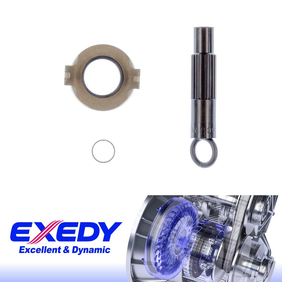 EXEDY CLUTCH KIT PRO-KIT and OEM FLYWHEEL for 2003-2012 HONDA ACCORD 2.4L K24
