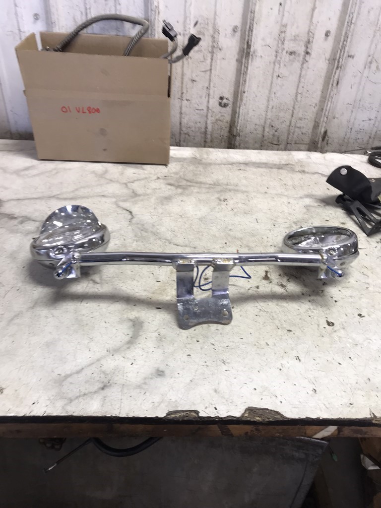 01 Suzuki VL800 VL 800 Intruder Volusia Front Headlights Head Lights