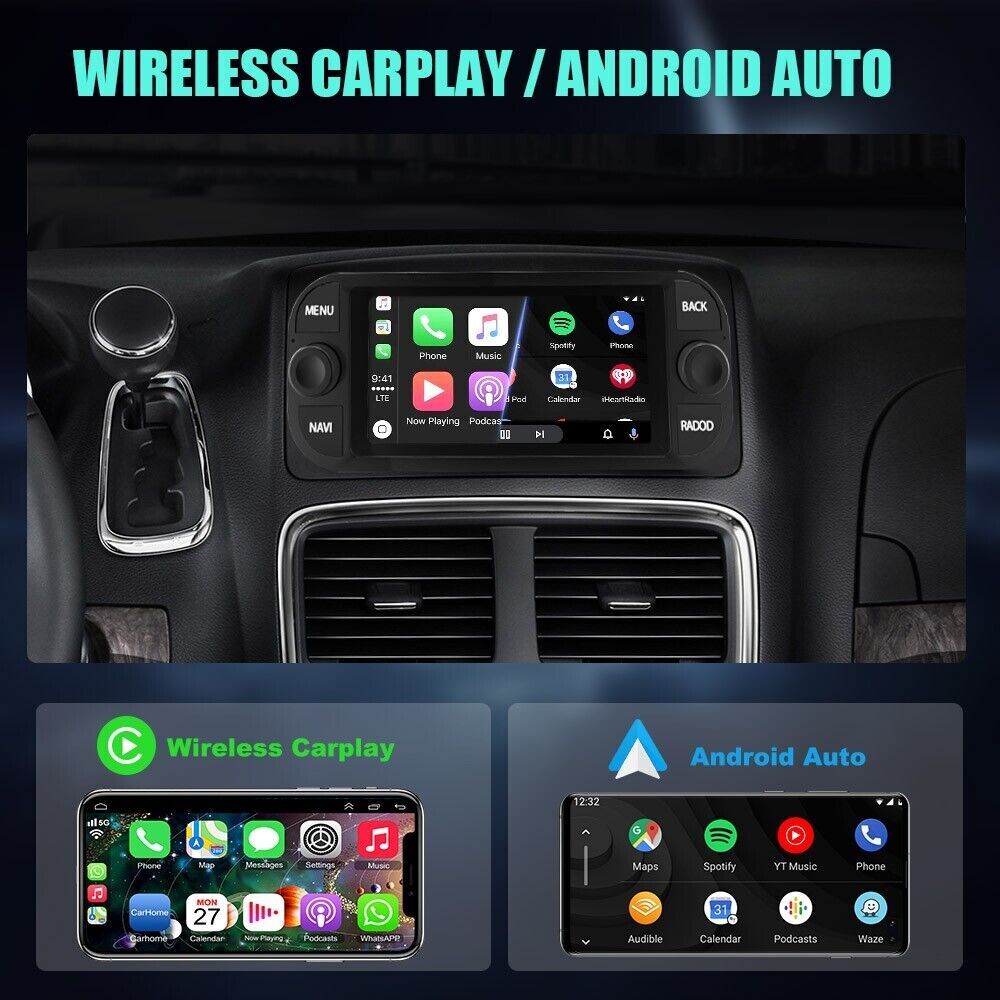 6.86″ Android 13 Carplay For 2004-2010 Dodge Viper Car Stereo Radio GPS Navi DSP