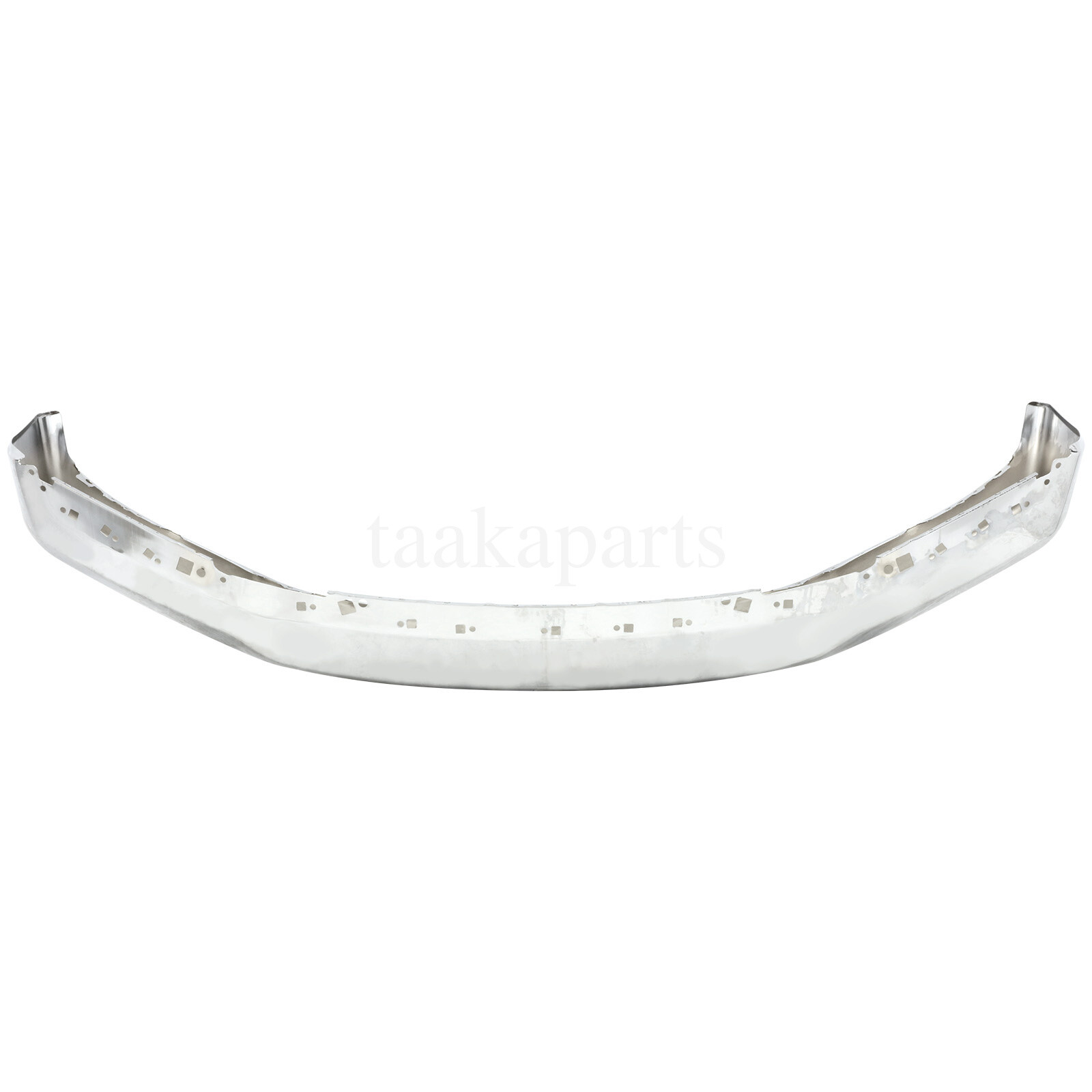 Chrome Front Bumper Face Bar For 2017-2019 Ford F250 F350 Super Duty w/ Fog Hole