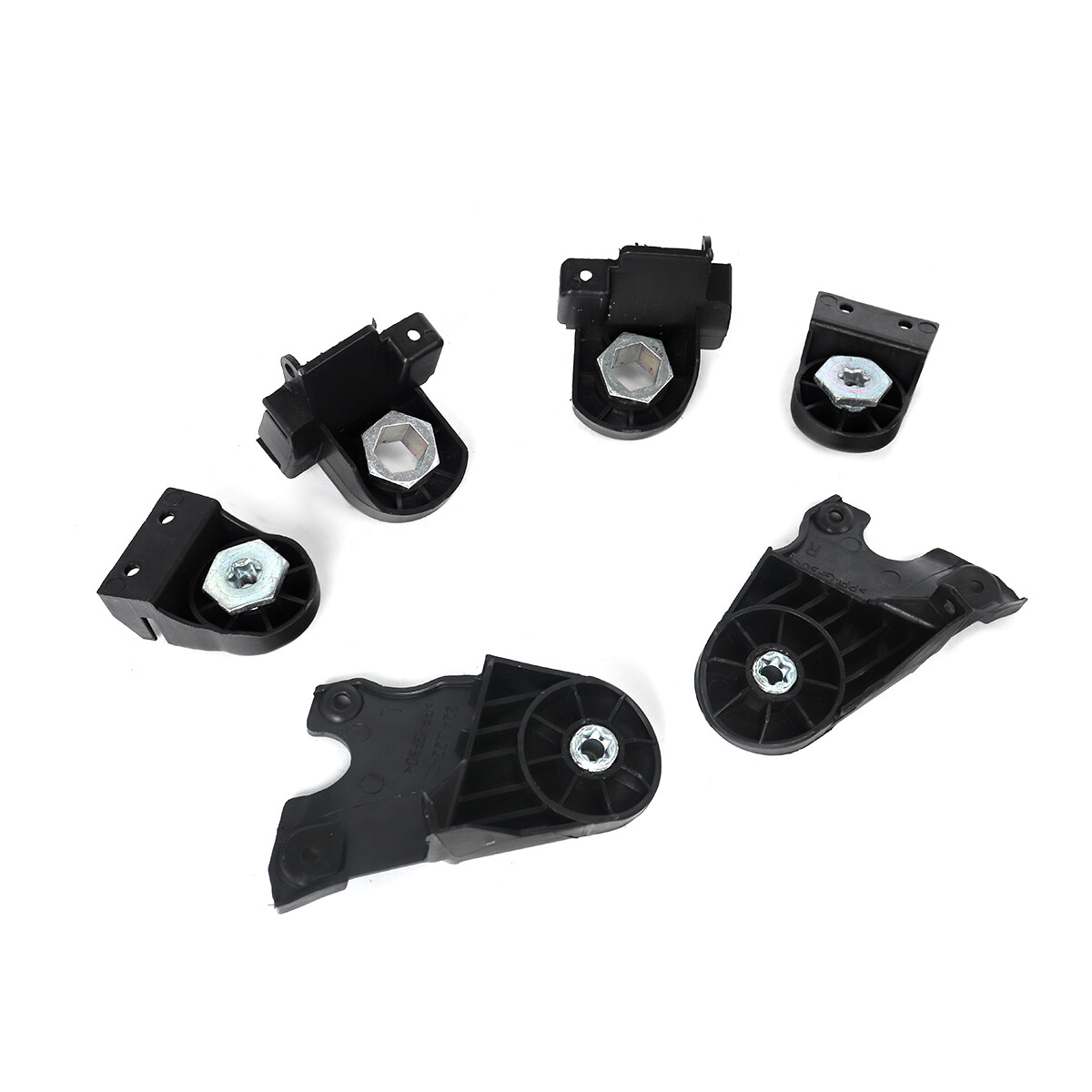 6pcs/Set Front Headlight Bracket Repair Kit For Mercedes C CLASS W205 2014-2021