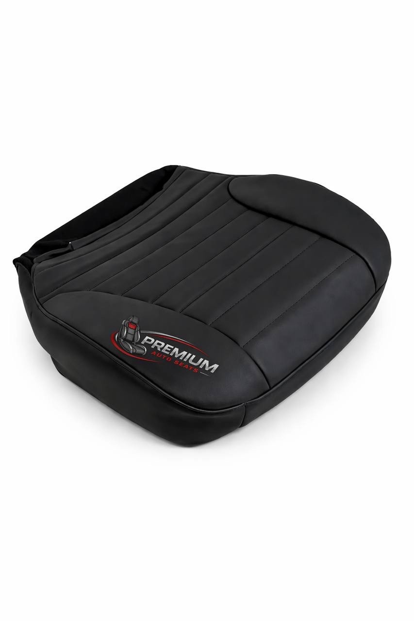 1998 For Jeep Grand Cherokee Laredo Driver Bottom Leather seat cover Dark Gray