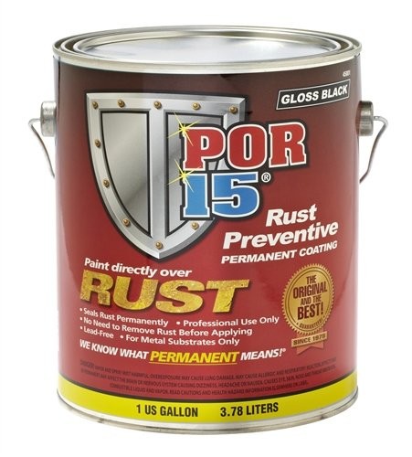 Absolute Coatings 45401 Por-15 Semi-gloss Black – Gallon