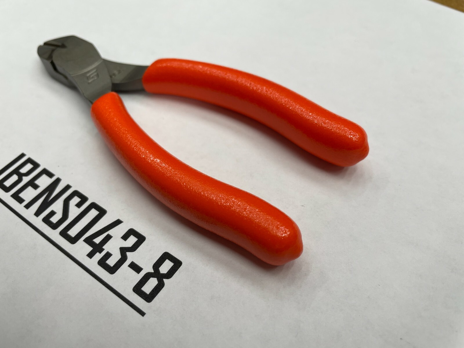 Snap-on Tools USA NEW ORANGE 5″ Talon Soft Grip Diagonal Cutter Pliers 85ACFO