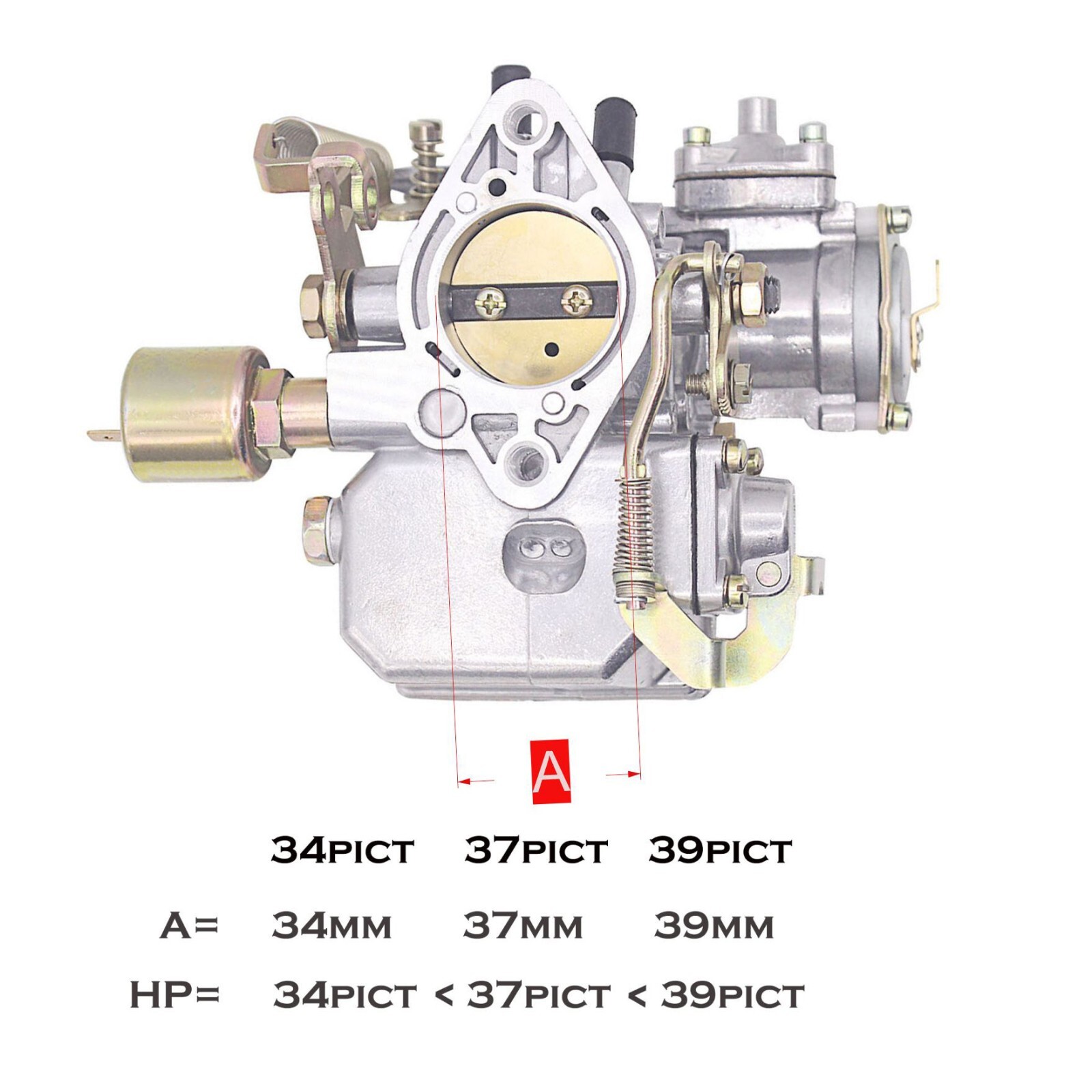 NEW 113-129-031KE EMPI 34 PICT 3 CARBURATOR VW BUGGY BUG GHIA THING TRIKE BUS
