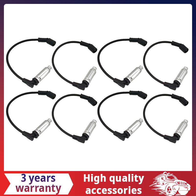 Spark Plug Wire Set For GMC Hummer Chevrolet 19431551 19301299