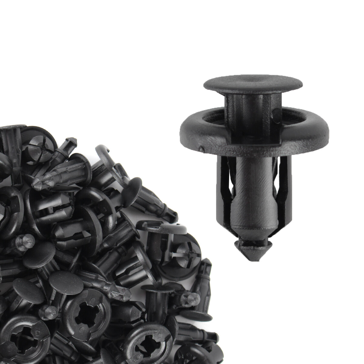 50x Plastic Rivet Fastener Bumper Clip Retainer For Acura MDX 91503-SZ3-003