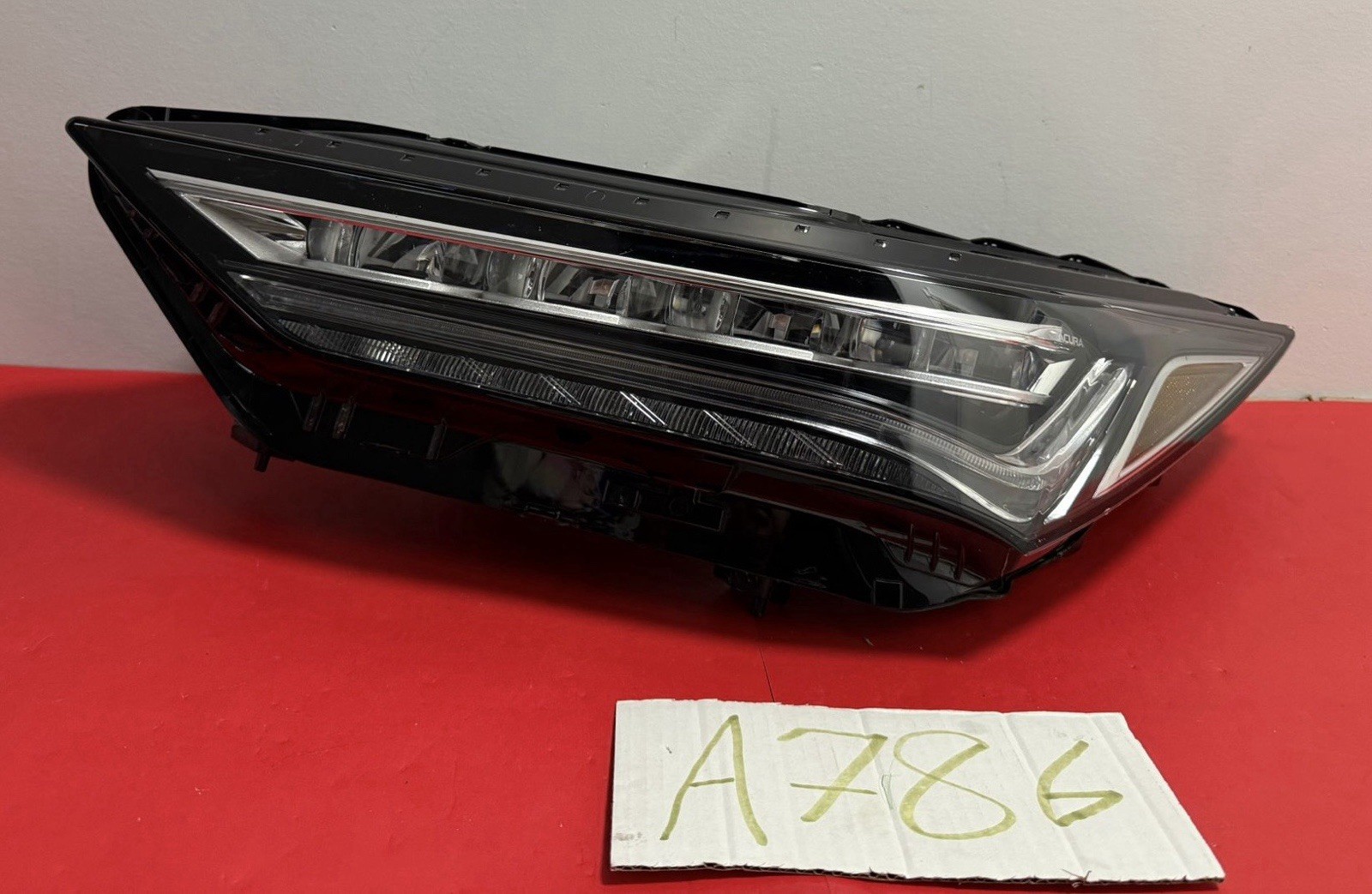 2022-2024 ACURA MDX LEFT DRIVER LED WITH OUT A-SPEC HEADLIGHT HEAD LAMP OEM 786