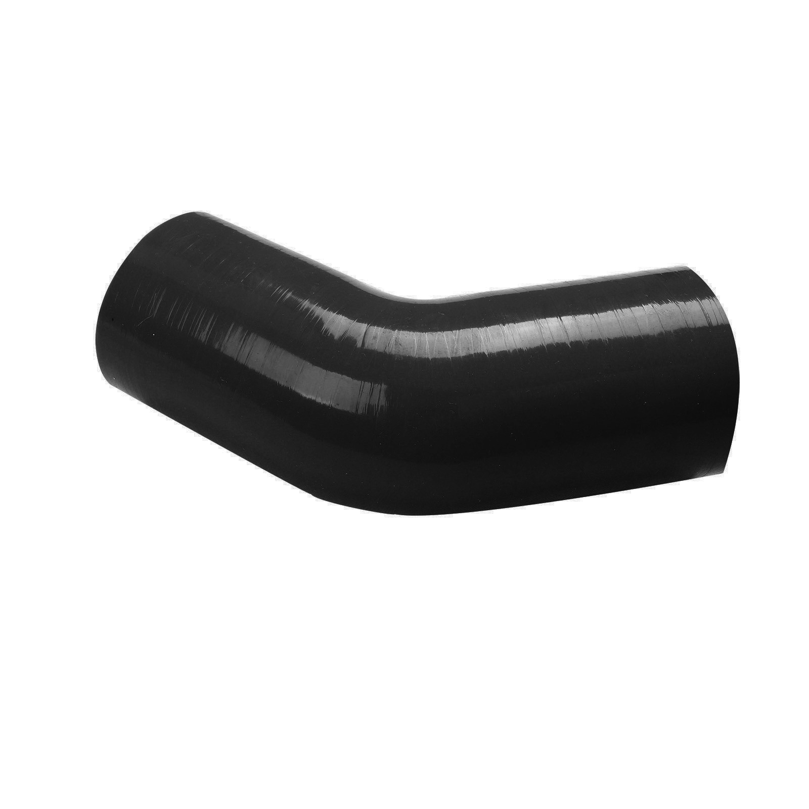3″ Inch 45 Degree Elbow Silicone Turbo Hose Coupler Pipe 76mm to 76mm Black Red