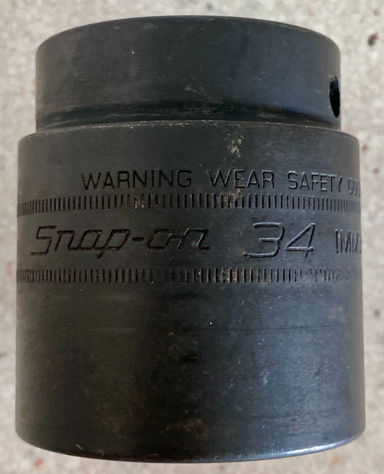 Snap On IMM340 34mm 1/2″ Drive Impact Socket 6 Point Shallow Used