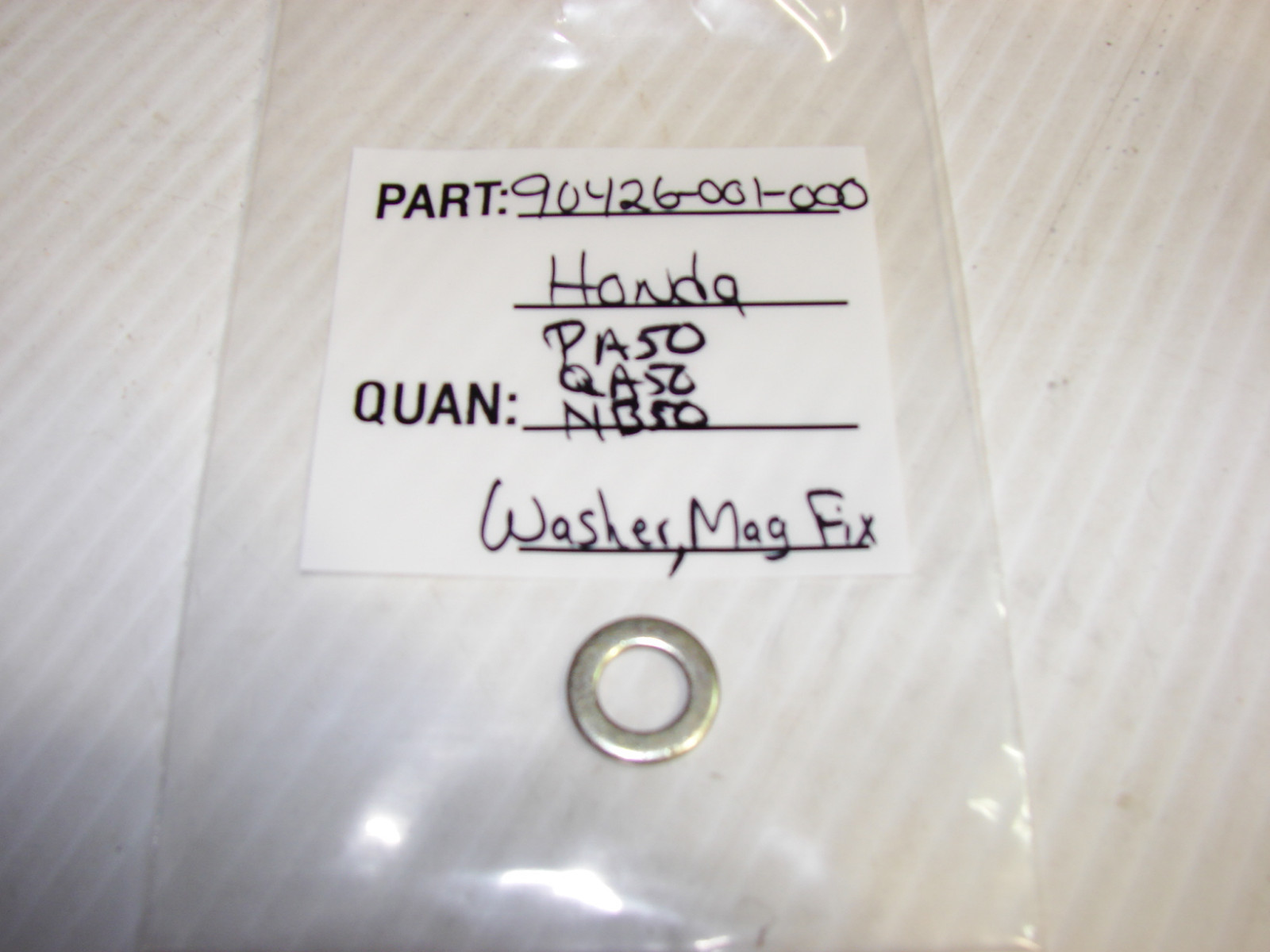Honda QA50 PA50 NB50 CA100 CA105 NOS Magneto Fixing Washer OEM 90426-001-000