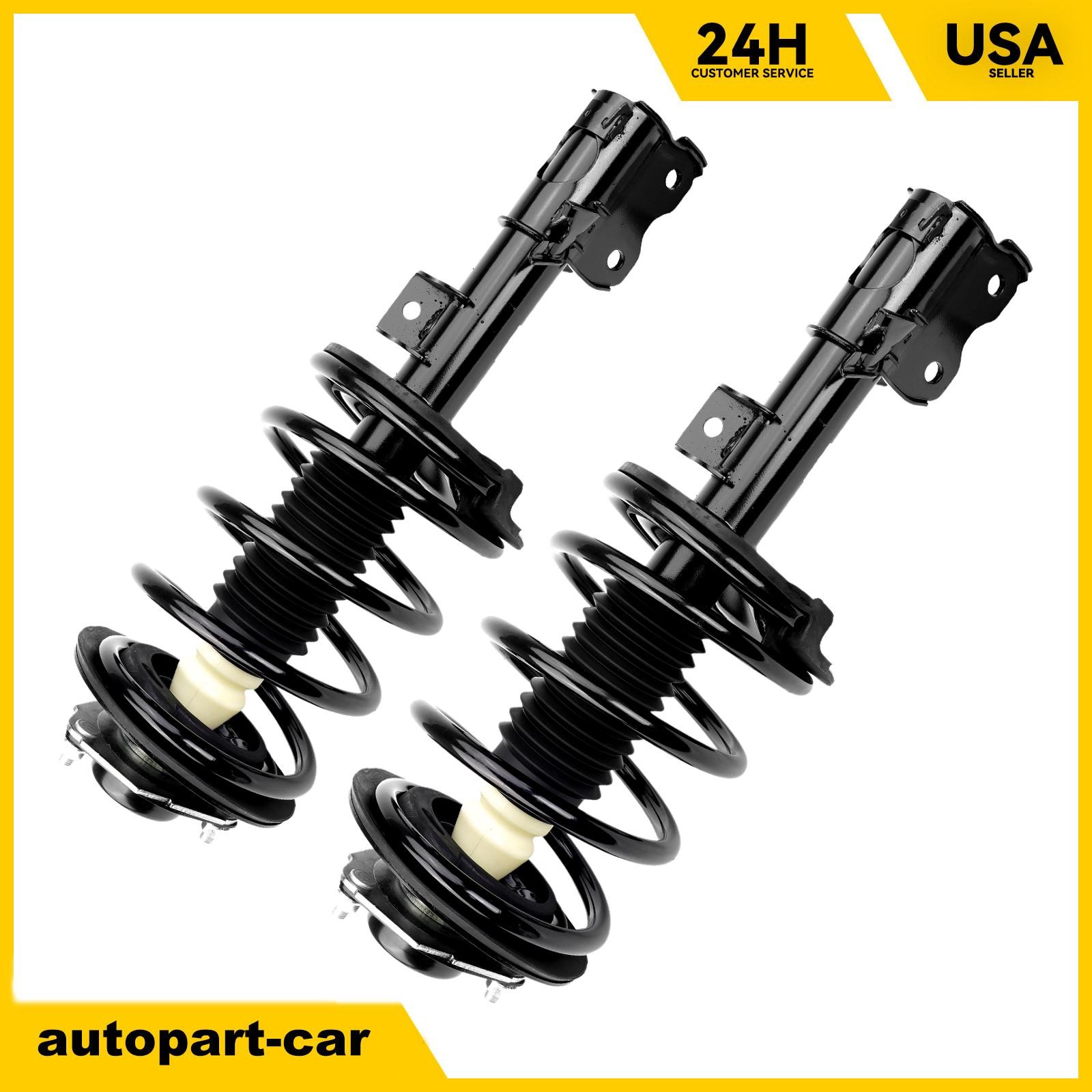 Set of 2 Front Complete Strut Assembly for 04-08 Nissan Maxima 172240 172241