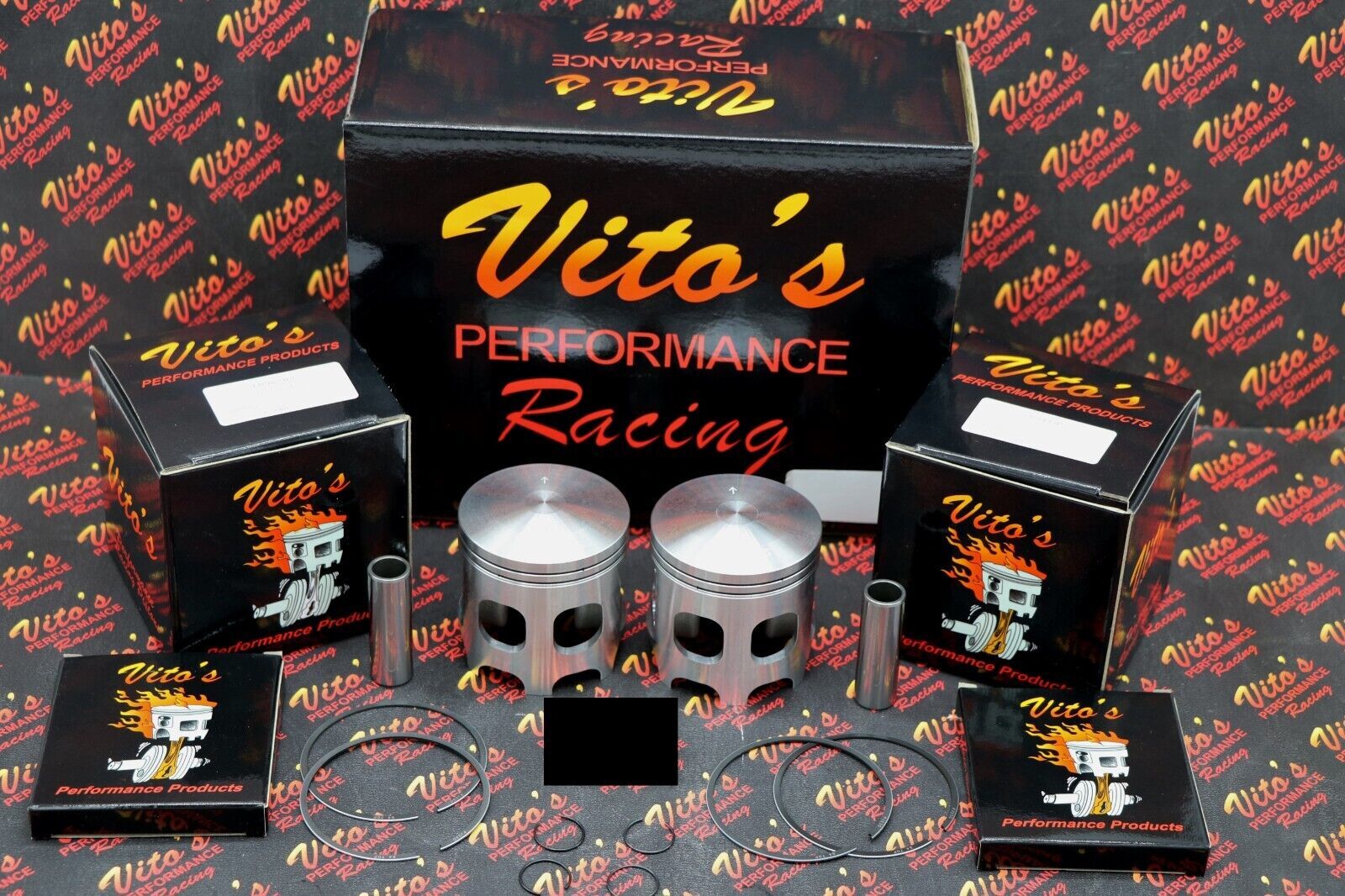 2 x Vito’s Performance POWER PRO Banshee FORGED pistons +6hp 64.00 64mm 64.00mm