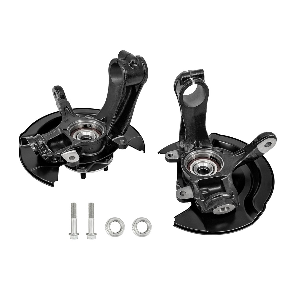 2Pcs Casting Iron Steering Knuckle Assembly for Honda Pilot 2016-2022 Front Side