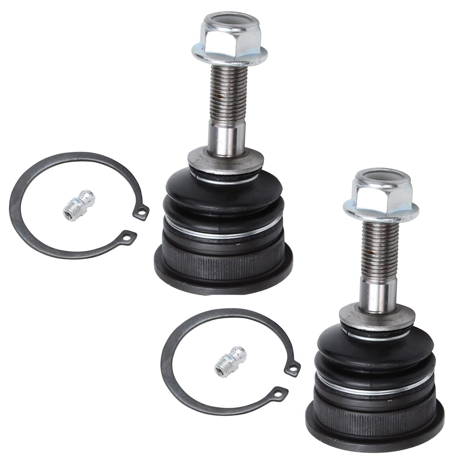4 pc Set: New Front Upper + Lower Ball Joints for Town Car Crown Victoria Vic