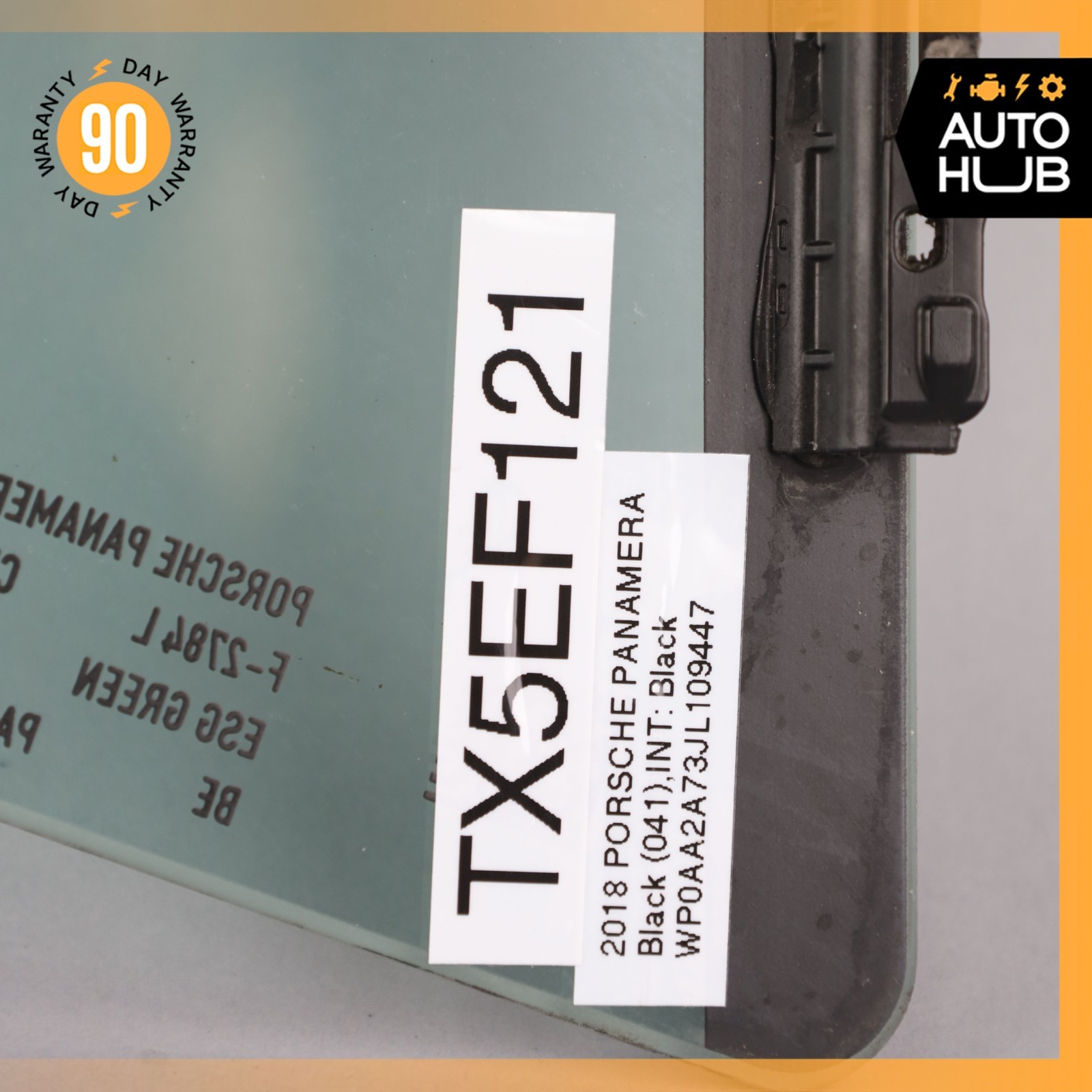 17-23 Porsche Panamera 971 Front Left Door Window Glass 971845019 OEM 87k