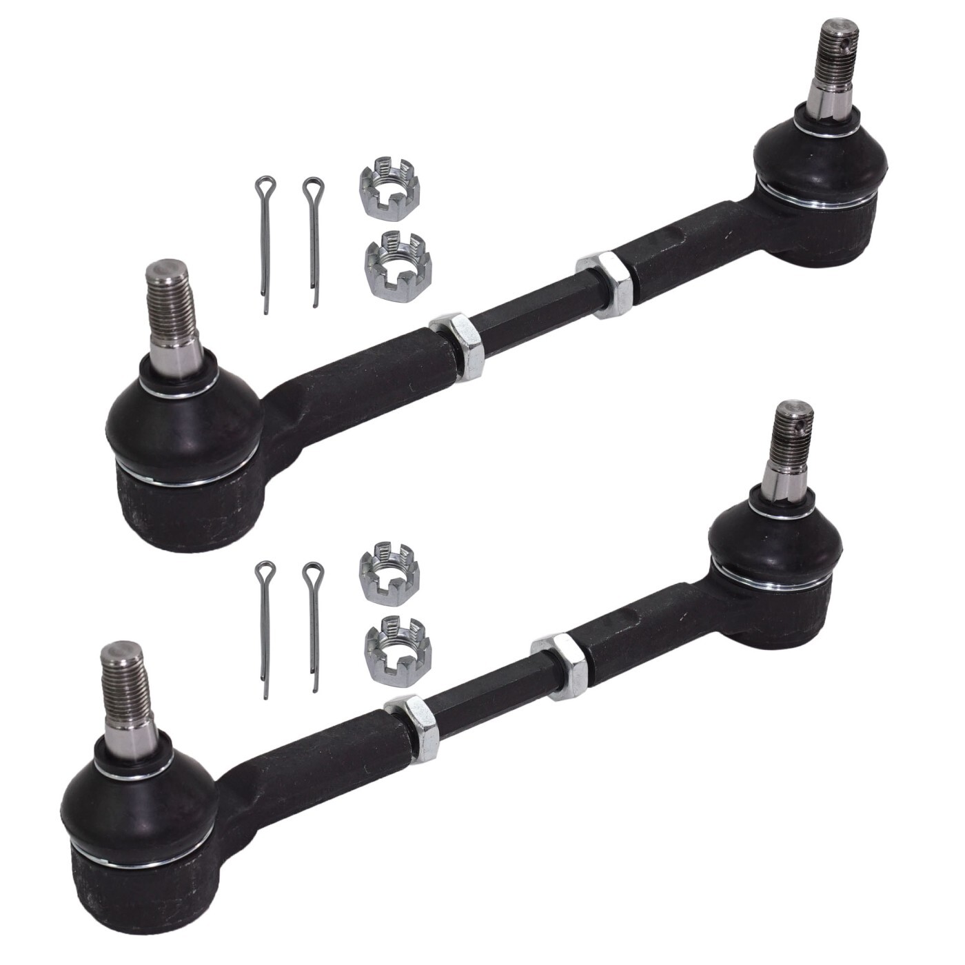 Tie Rod Assembly For 1998-2004 Nissan Frontier Front LH and RH Inner and Outer