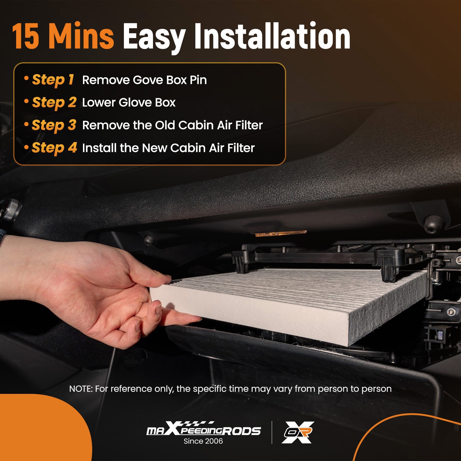 6 Pack Cabin Air Filter for Volvo VNL 630 670 760 780 860 P606555