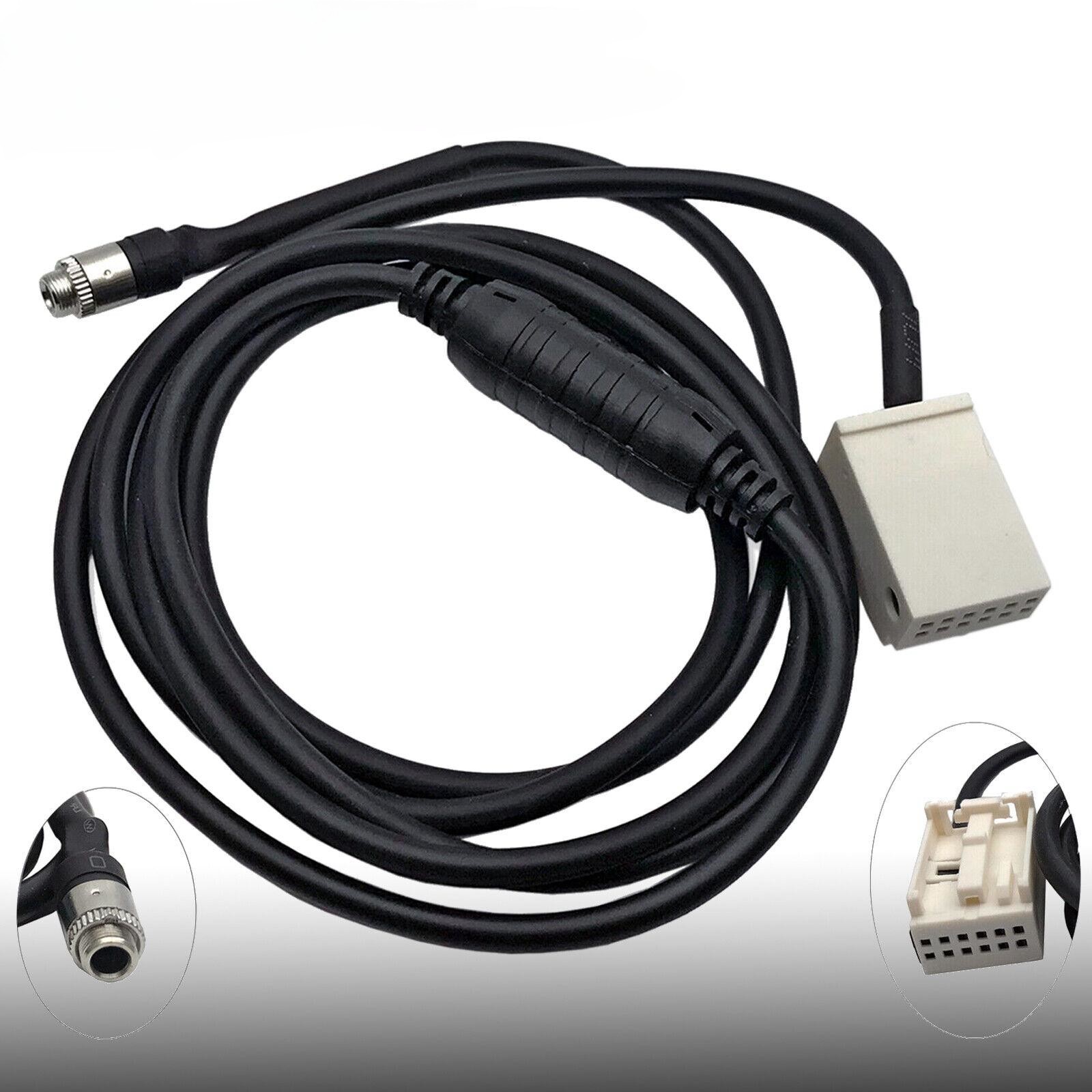 Female AUX Audio Input Replace Kit Cable For BMW E60/61/65/66/81/83/87/88/90/92