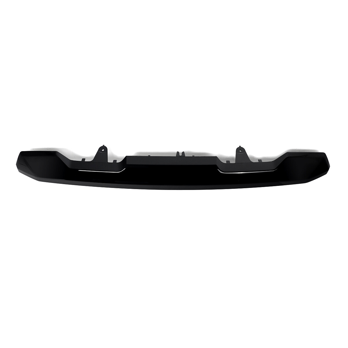 Gloss Black Front Upper Hood Molding Trim For GMC Sierra 2500 3500 HD 2020-2023