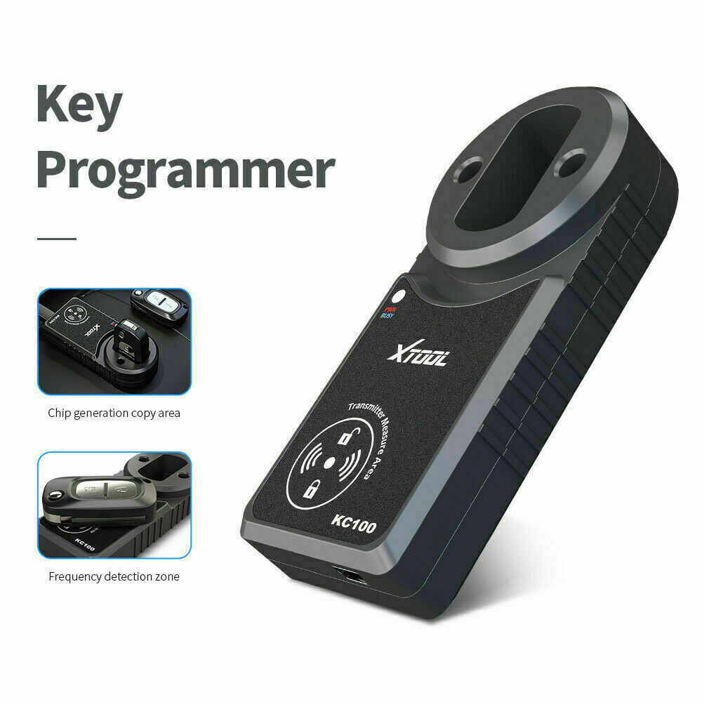 XTOOL USED KC100 Auto K*ey Programmer IMMO Tool Work With D8/D9/IP616 For BMW/VW