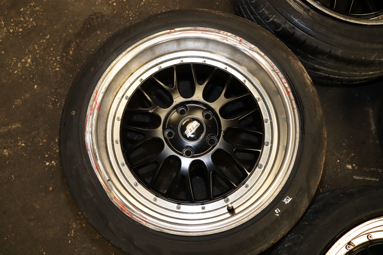 2004-2008 Acura TSX STR Racing 18″ 5×114.3 Wheel sets Rim 18×9.5 & 18×8.5