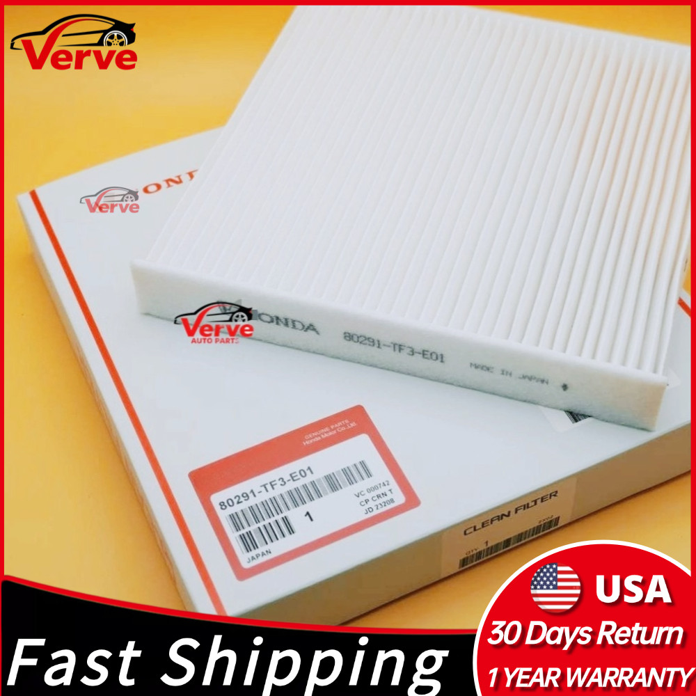 For Civic HR-V CR-V RDX,TLX Charcoal Pollen Cabin Air Filter 80291-TF3-E01