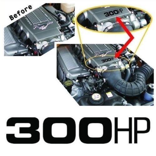 300 HP Engine Intake Plenum decal fits 05-08 Mustang GT MG 6901