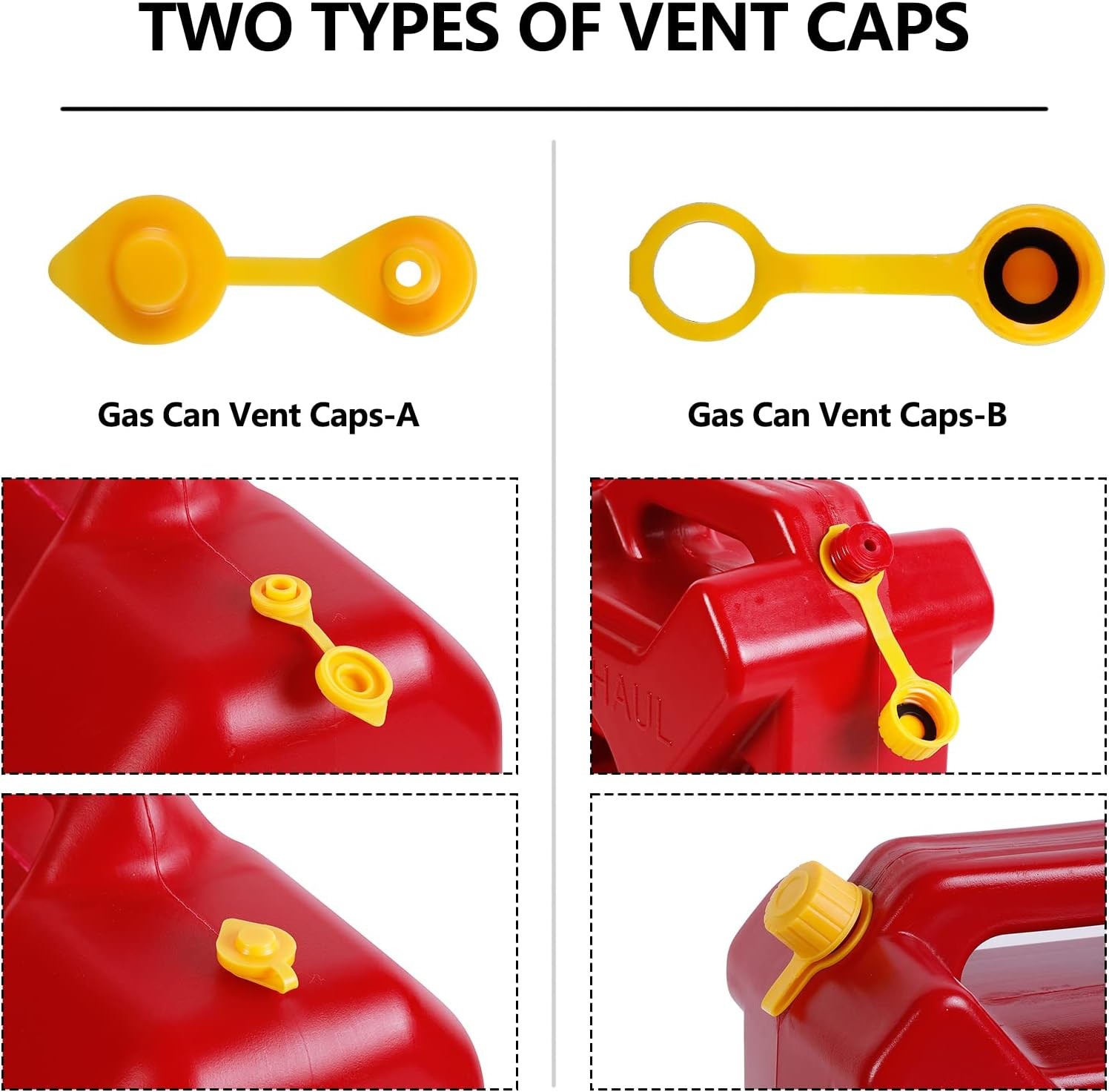 Long Gas Can Spout, 10.2in Extended Nozzle (2in Longer than Standard), Gas Can N