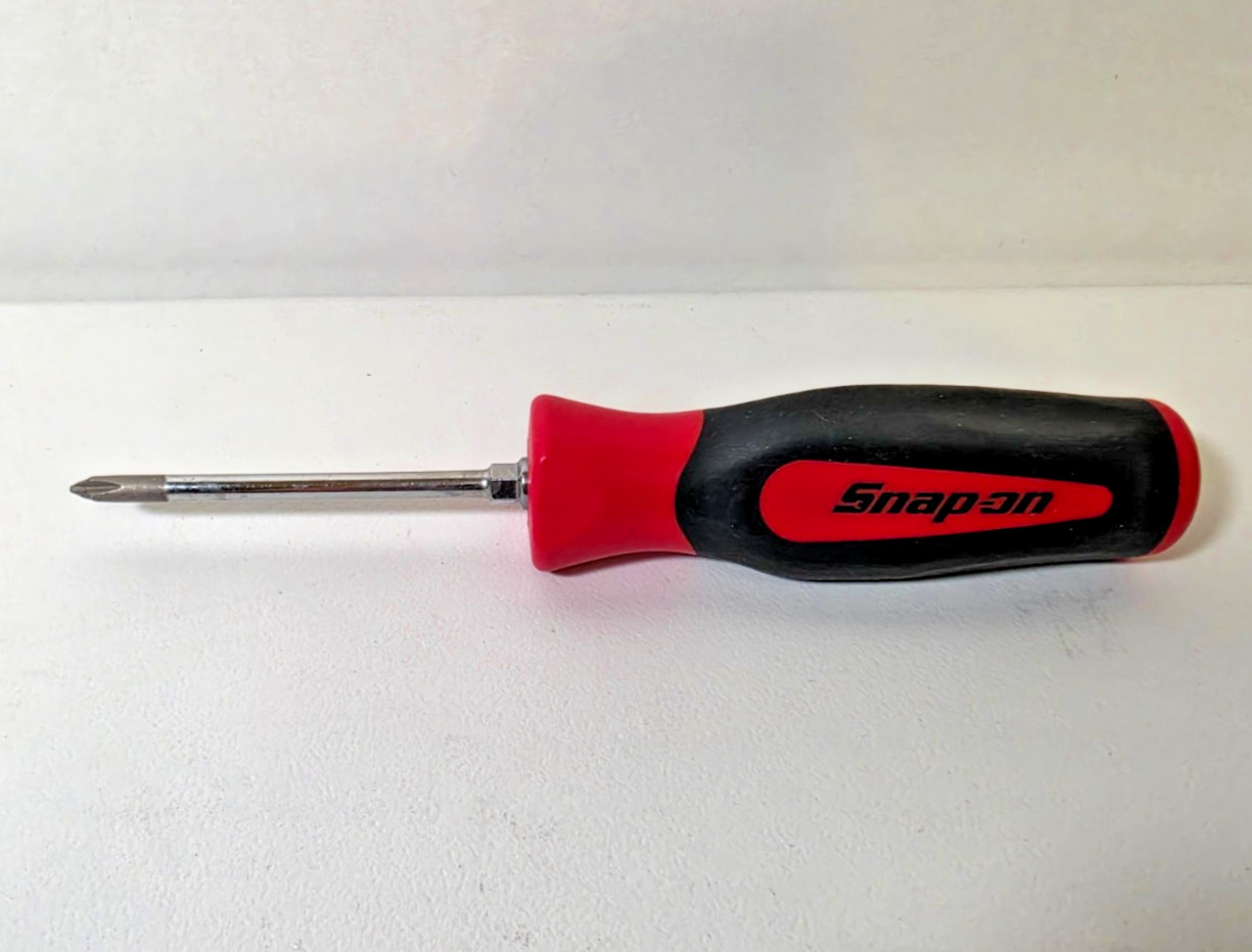 *NEW* Snap-On Tools SGDP31IRB #1 Philips RED Soft Grip Screwdriver FREE SHIPPING