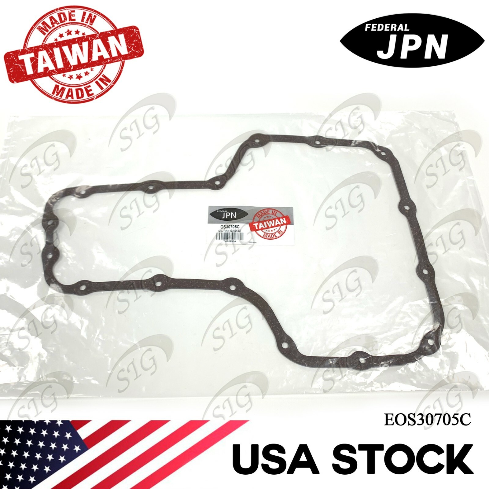 Oil Pan Gasket Set for Toyota Corolla 1998-2008 1.8L L4 1794cc 1795cc
