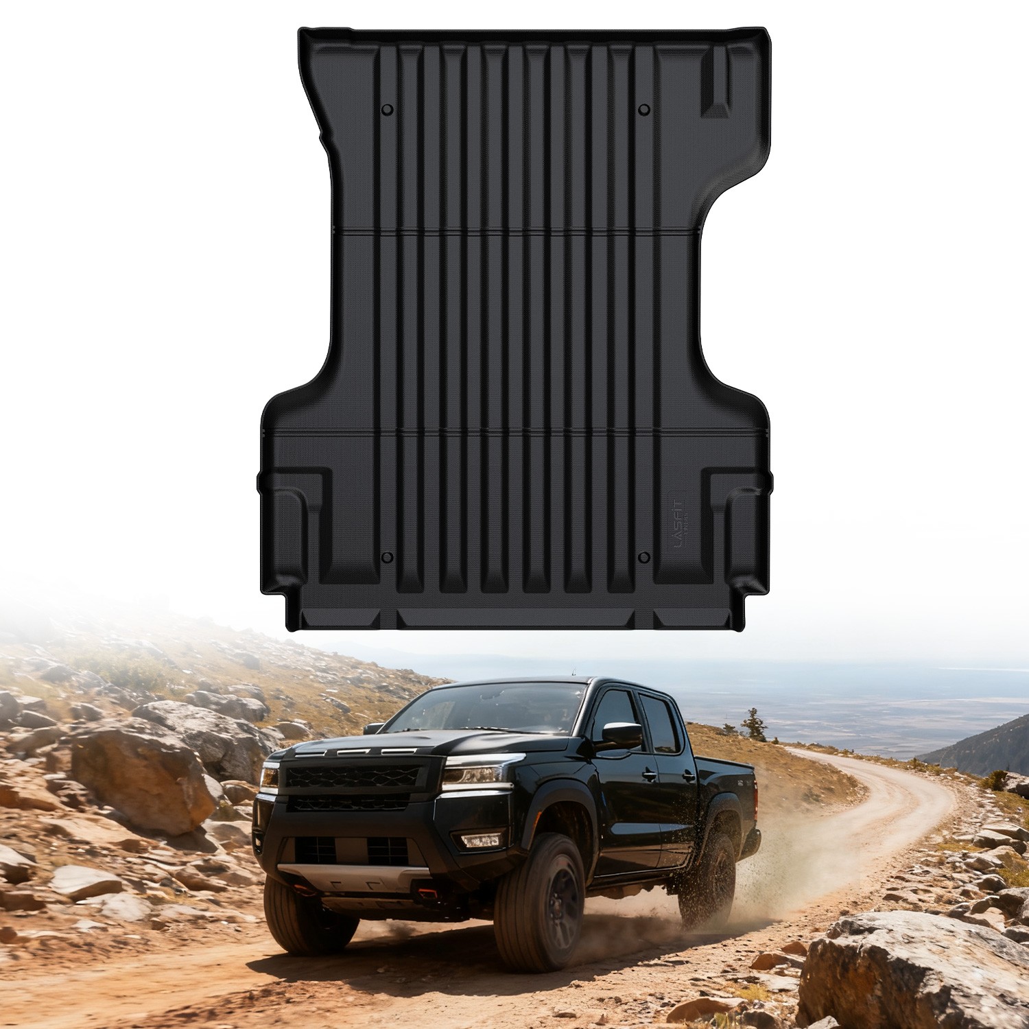 LASFIT 6 Ft Truck Bed Mat for Nissan Frontier 2022-2026 Bed Liner All Weather