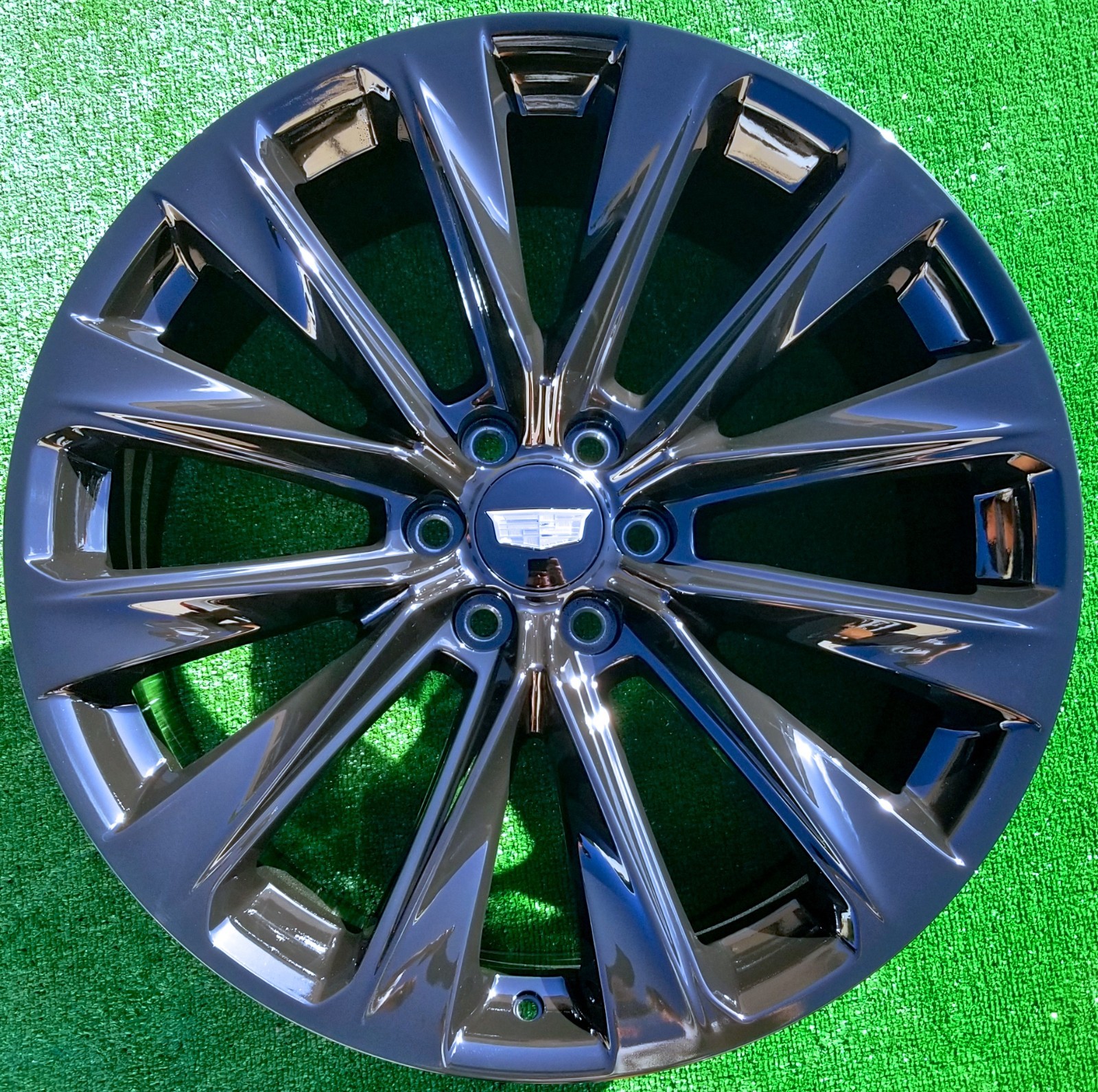 Factory Chrome Cadillac Escalade Wheel Tahoe Yukon GM OEM 22 inch 17800916 5410