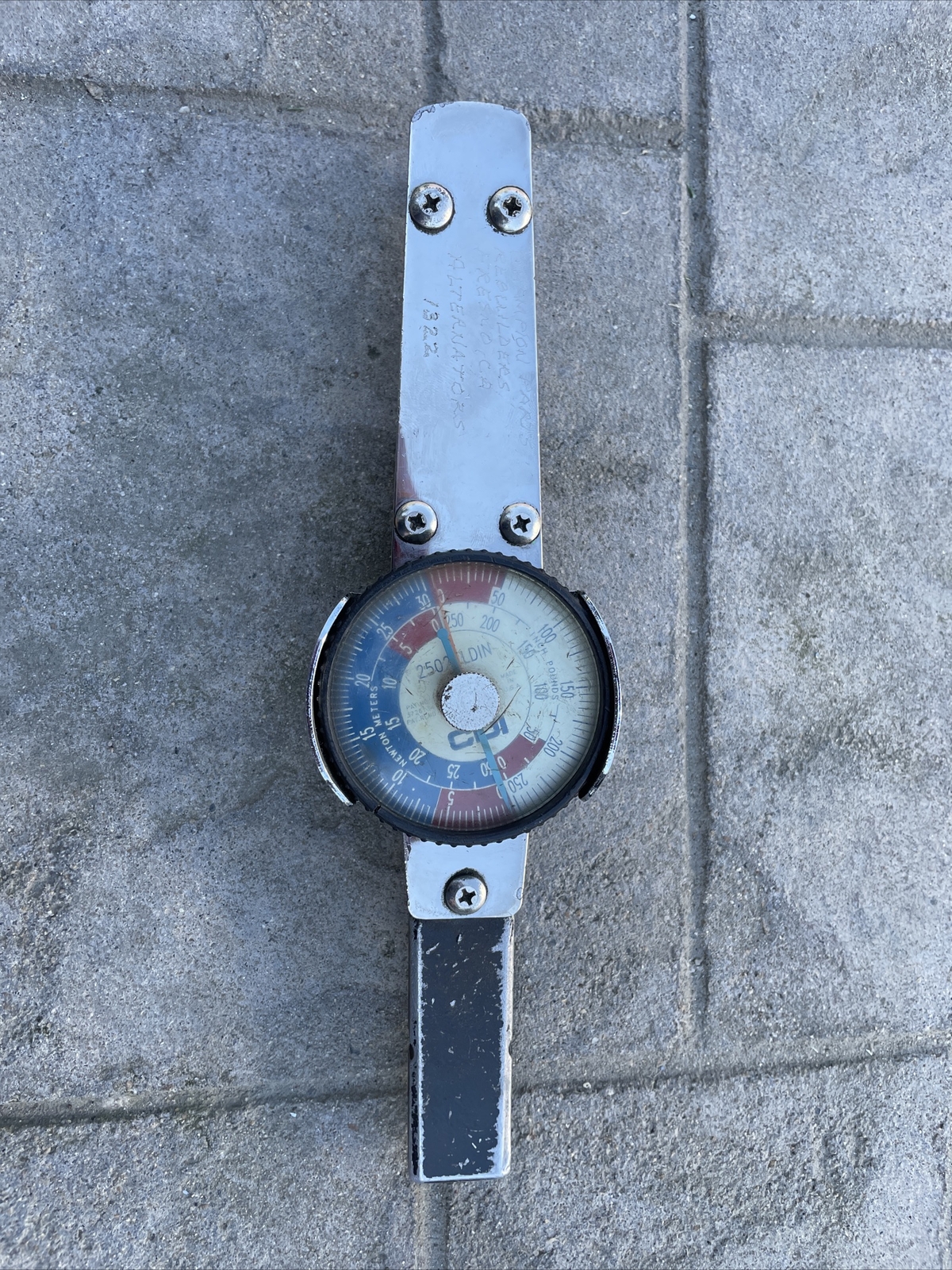 CDI Model 2502 LDIN Torque Meter 3/8 Drive INCH POUNDS,NEWTON METERS
