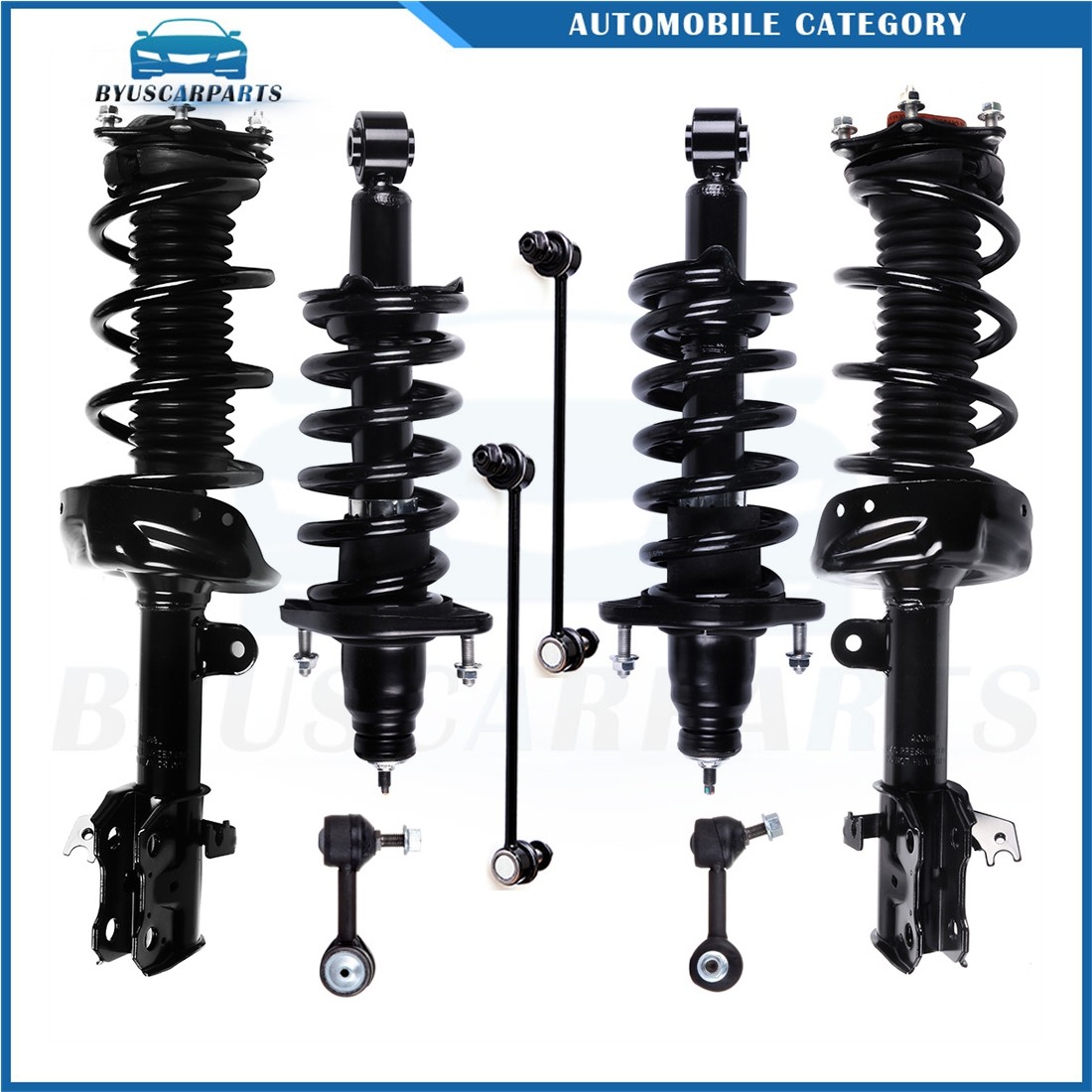 For 2007 – 2010 2011 Honda CR-V 2.4L Front & Rear Sway Bar & Struts Assembly