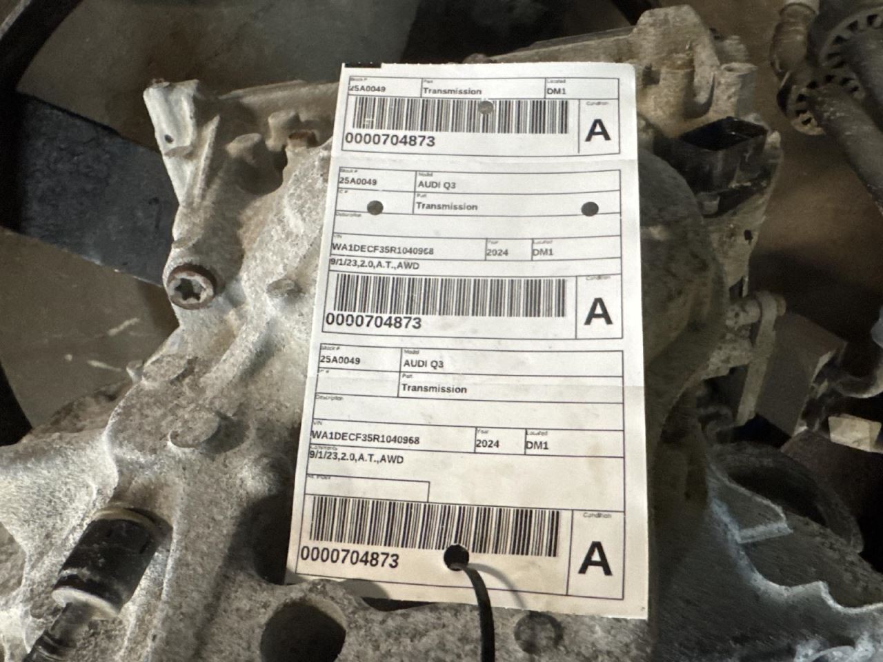 Automatic Transmission AWD Fits 18-24 TIGUAN 2038062