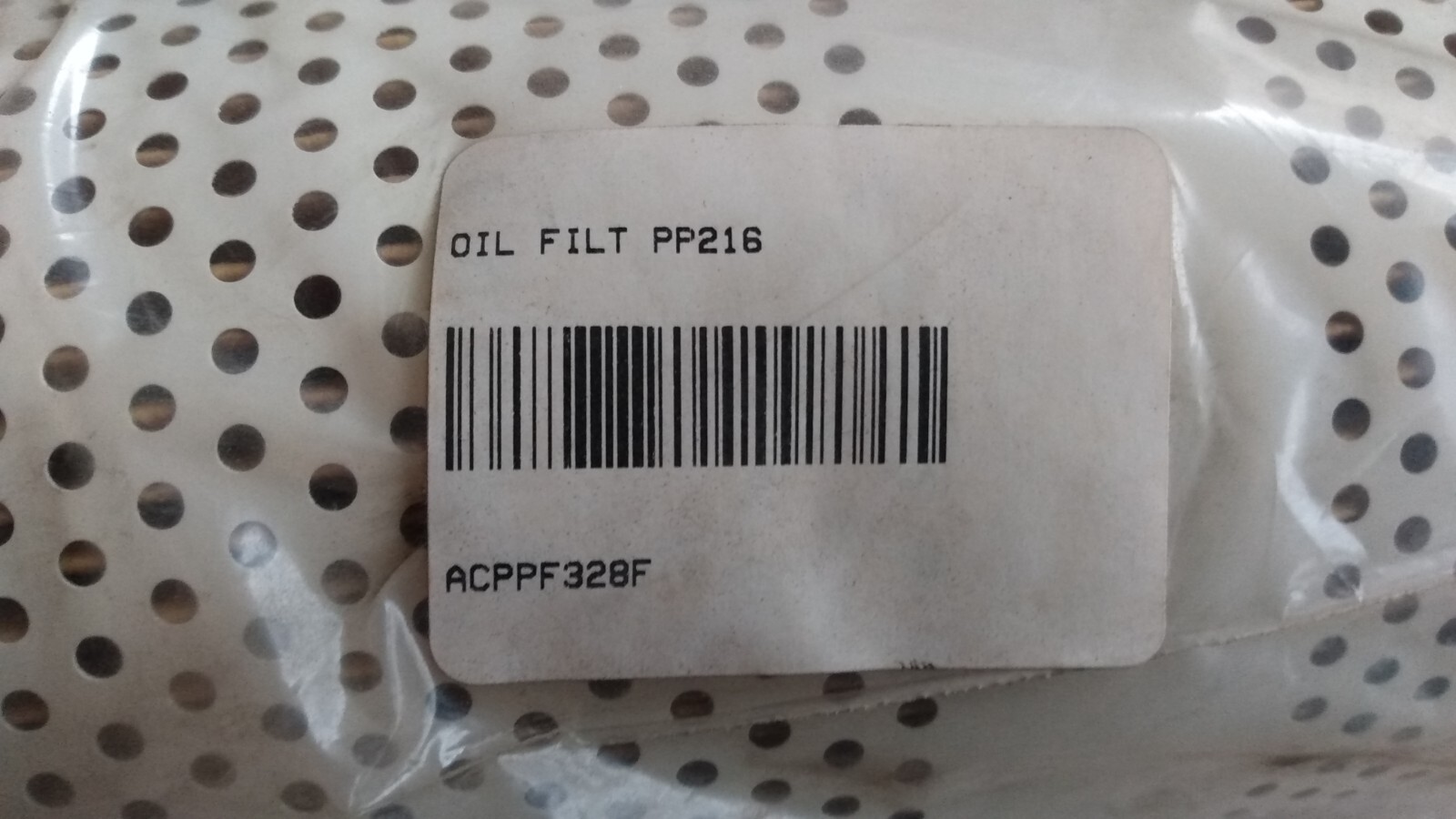 Acdelco PF328F Oil Filter ( ref: CH191APL 51161 L50005 LP161 LF740 P550484 )