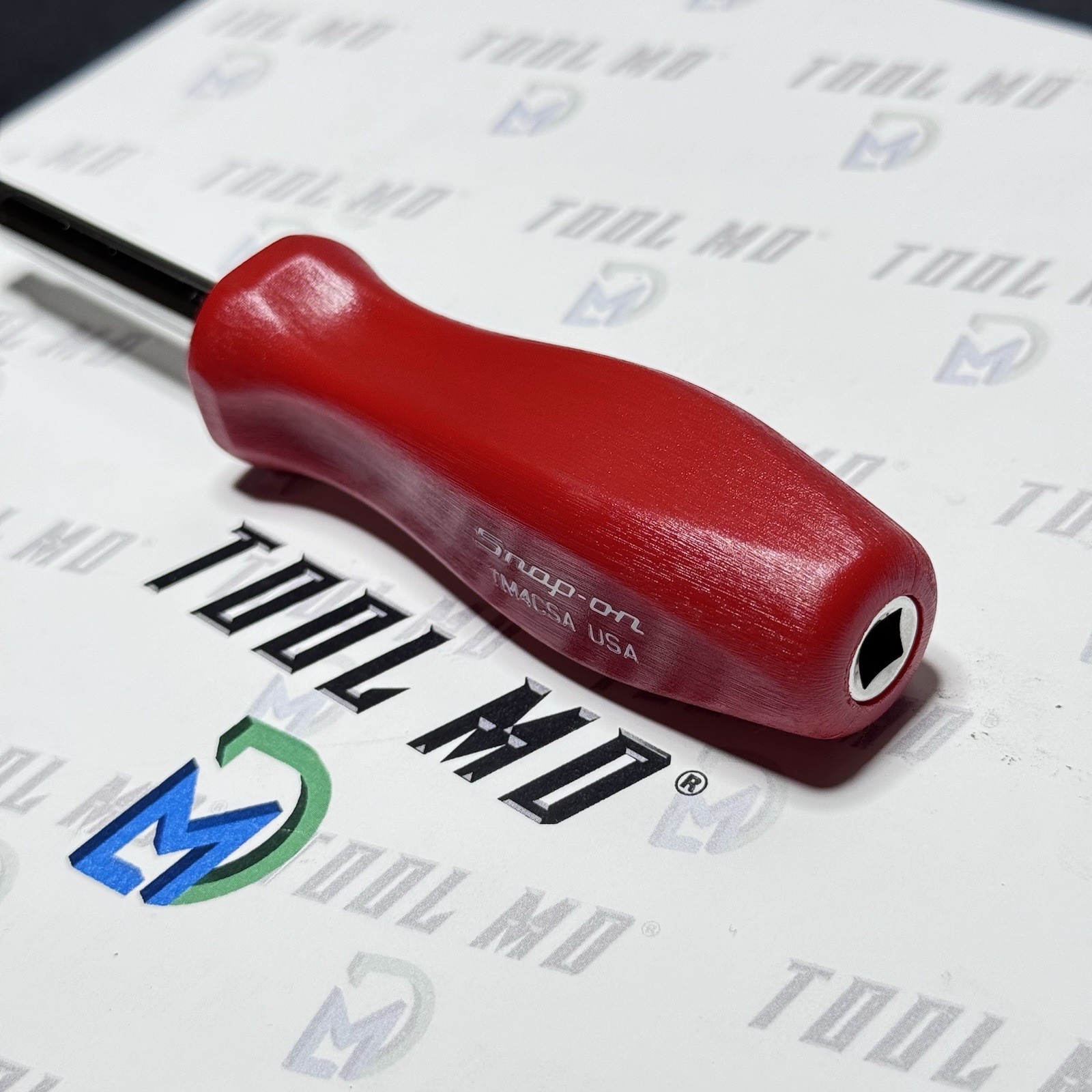 Snap-on Tools USA NEW RED Hard Handle 1/4″ Standard Shank Driver TM4CSA