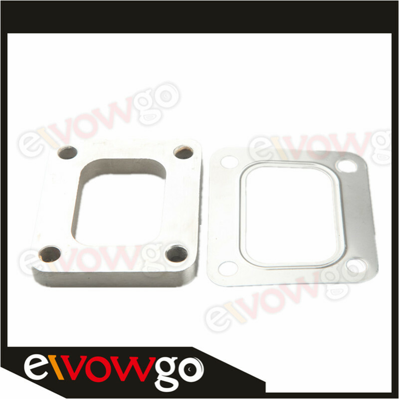 T4 Undivided SS304 Turbo Inlet Weld Flange 1/2″ Thick + T304 SS Gasket