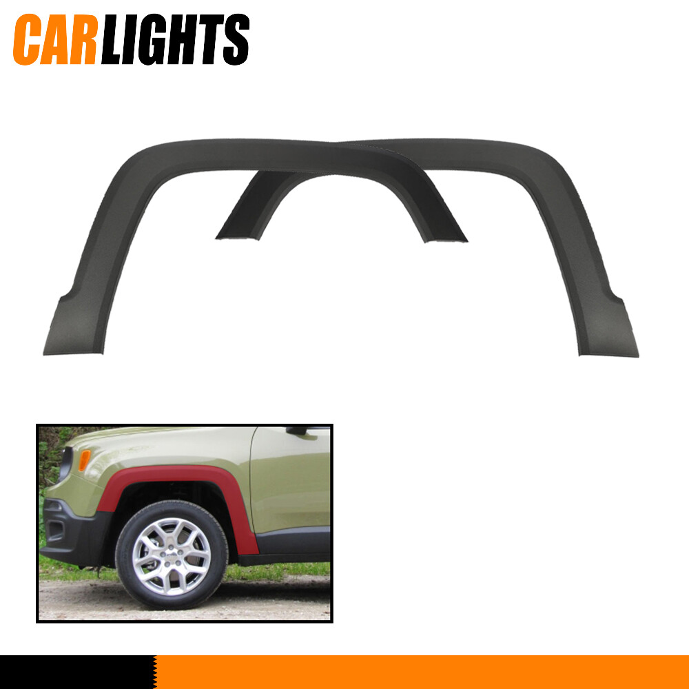 Front Right Left Side Wheel Molding Fender Flares Fit For JEEP Renegade 2015-21