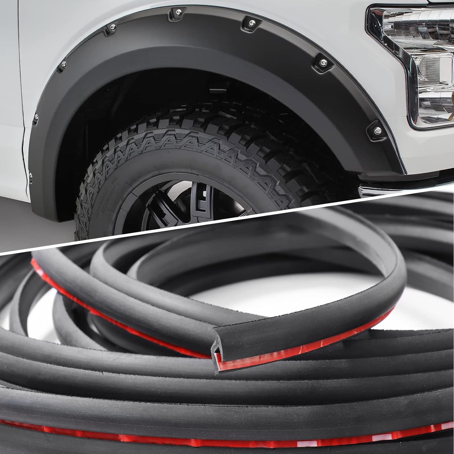 30Ft For Toyota Accessories Car Fender Flares Edge Trim Rubber Seal Wheel Wells