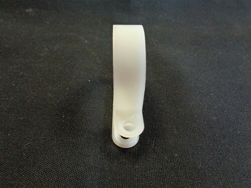 CABLE / WIRE CLAMP P CLIP 1 3/8″ NATURAL NYLON SET OF (100) MARINE BOAT
