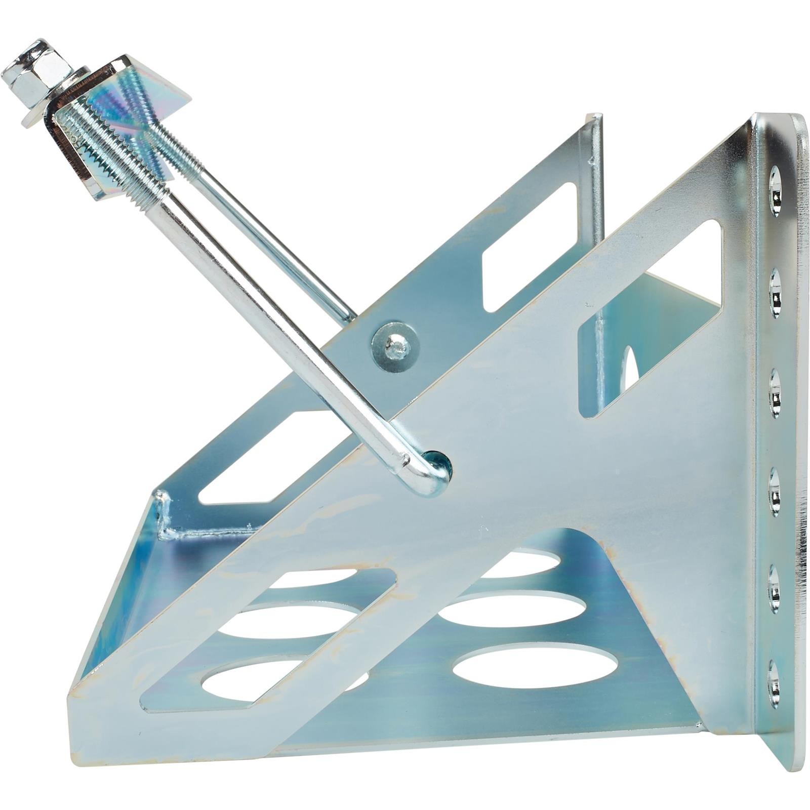 Custom Bolt-On Remote Mount Car Battery Relocation Box, Zinc-Plated Finish