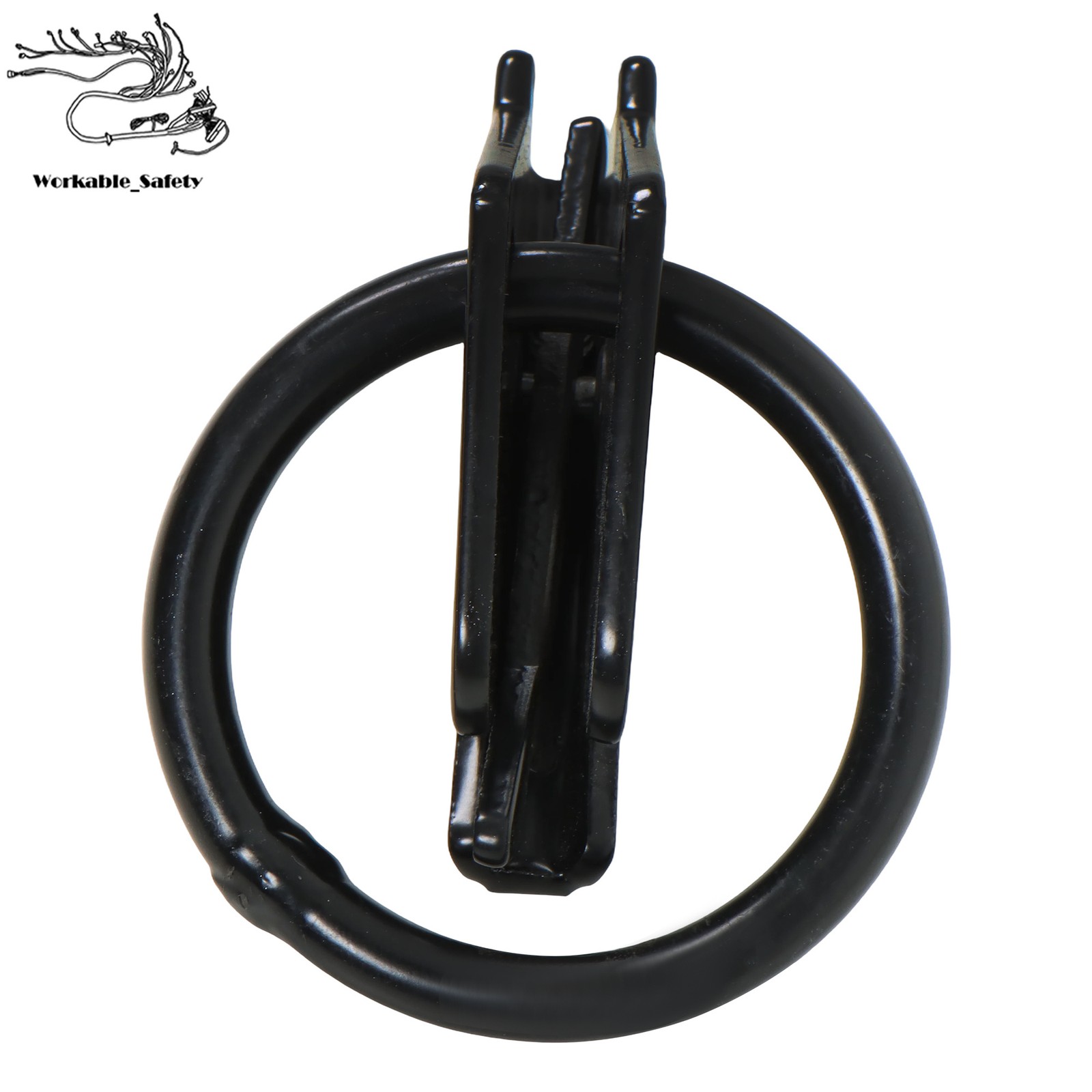 16 Pack 4′ E-Track Rail Set, Black Powder Coated Finish Fit For Trailers & Vans