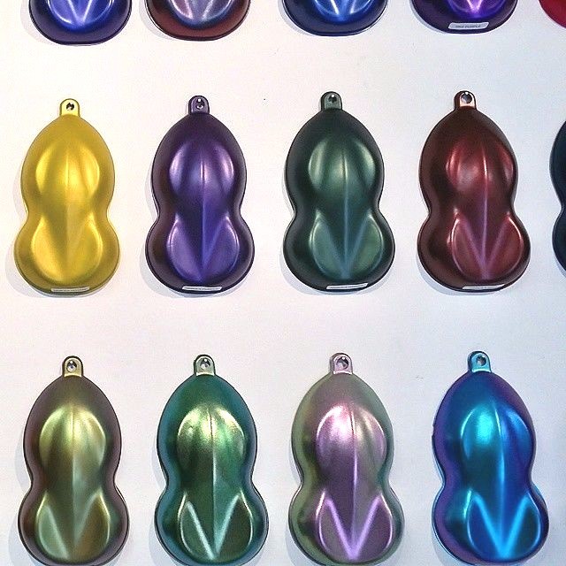 Colorshift Shifting Chameleon Flip Dip Pearl Pigment Powder for paint plastidip
