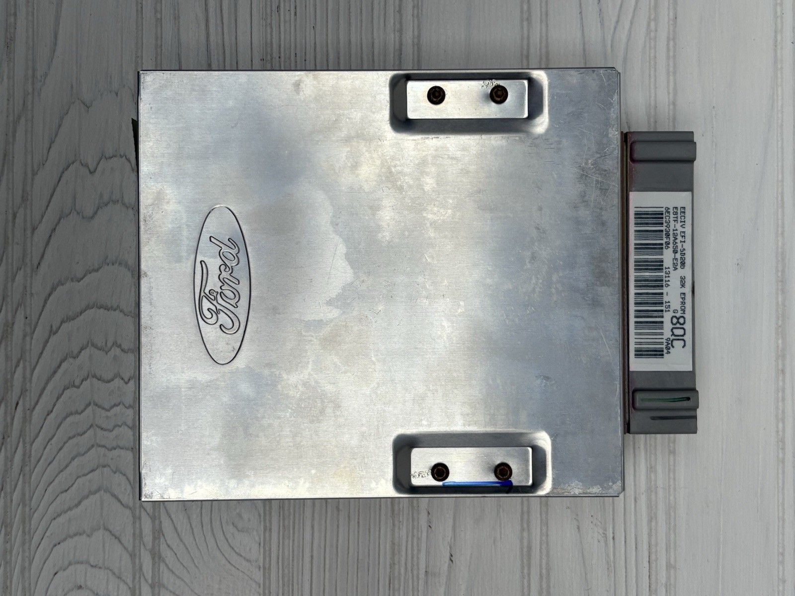 Ford ECM Part # E8TF-12A650-EA. 3 year warranty and free shipping!